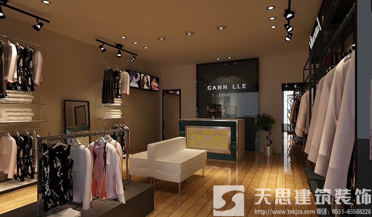 合肥服装店装修打造特色店铺 让生意有声有色